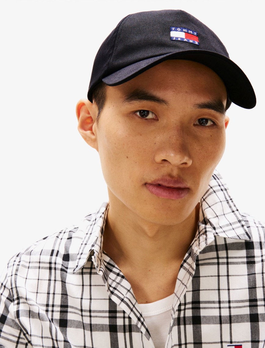 Tommy Jeans Heritage Core Erkek Siyah Şapka