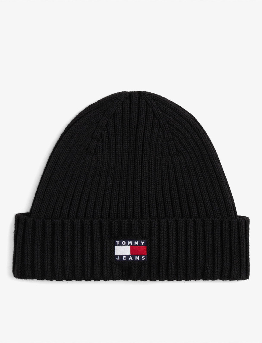 Tommy Jeans Heritage Core Erkek Siyah Bere Tommy Jeans Heritage Core Erkek Siyah Bere