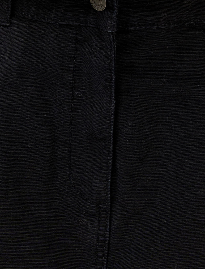 Tommy Jeans Canvas Mini Pleated Kadın Siyah Etek Tommy Jeans Canvas Mini Pleated Kadın Siyah Etek