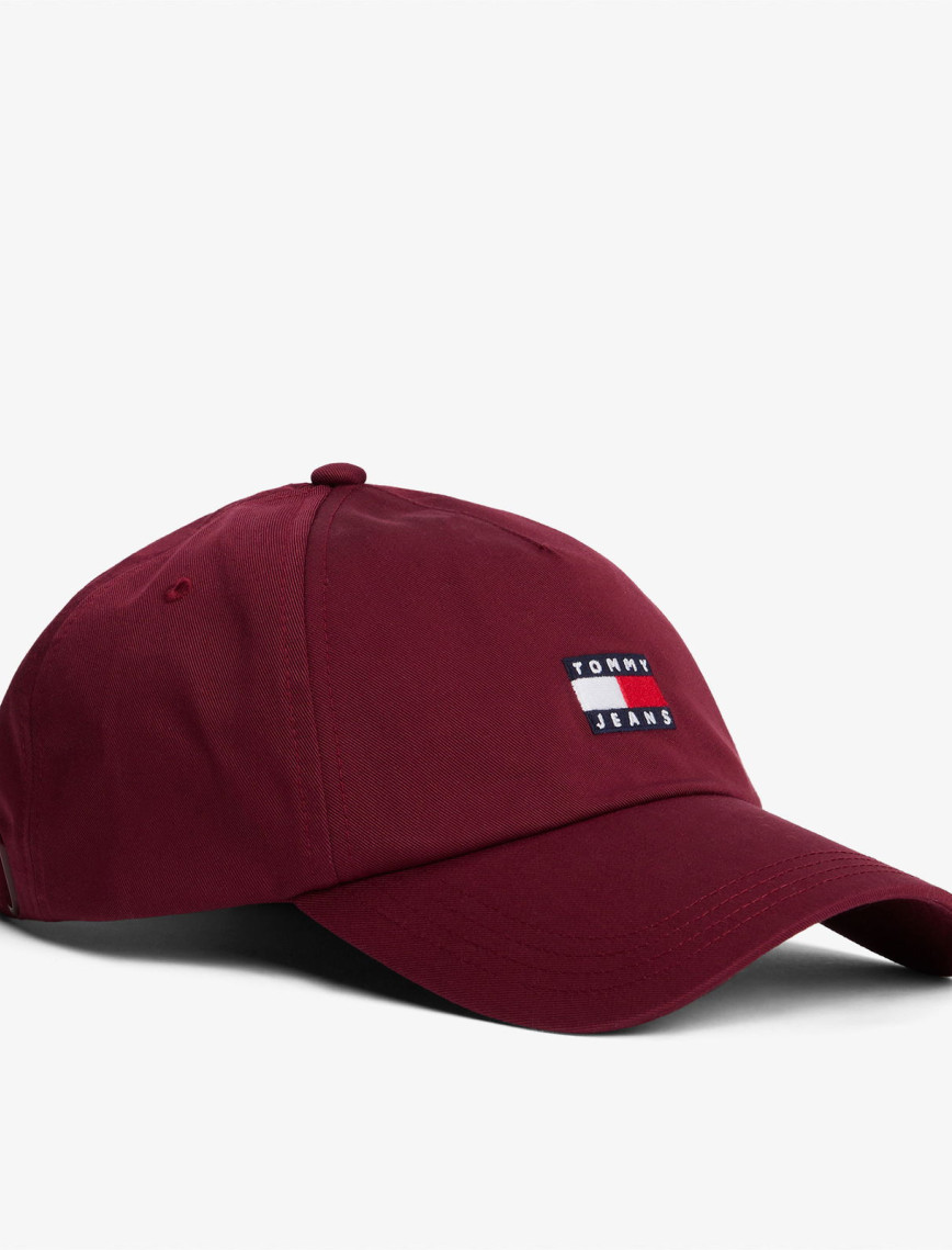 Tommy Jeans Heritage Core Erkek Kırmızı Şapka Tommy Jeans Heritage Core Erkek Kırmızı Şapka