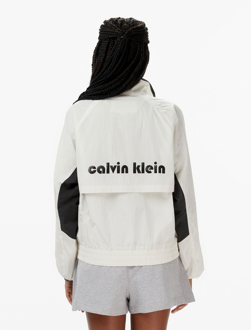 Calvin Klein Retro Track Kadın Beyaz Mont Calvin Klein Retro Track Kadın Beyaz Mont