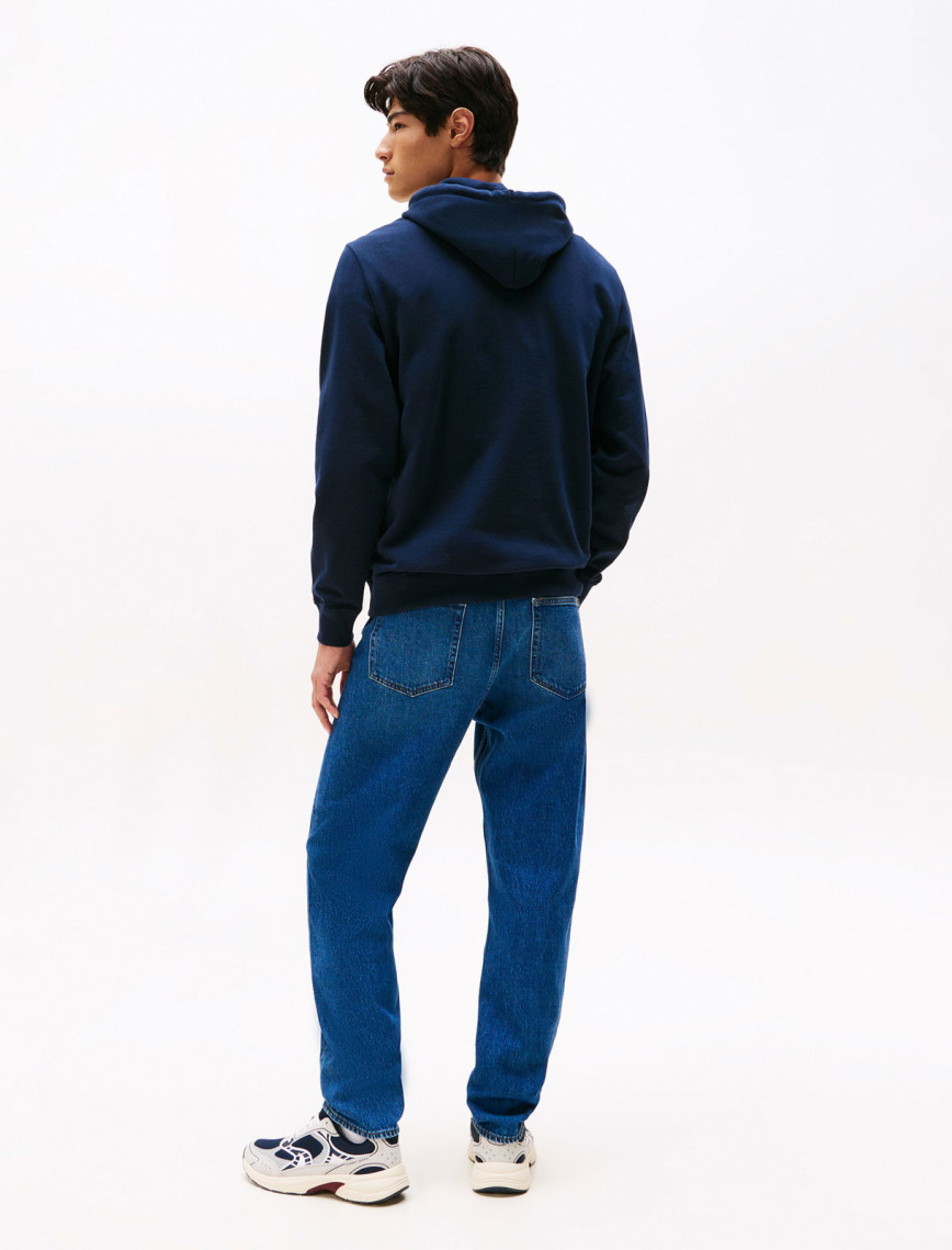 Tommy Hilfiger Dna Twist Flag Erkek Mavi Sweatshirt Tommy Hilfiger Dna Twist Flag Erkek Mavi Sweatshirt