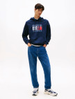 Tommy Hilfiger Dna Twist Flag Erkek Mavi Sweatshirt Tommy Hilfiger Dna Twist Flag Erkek Mavi Sweatshirt