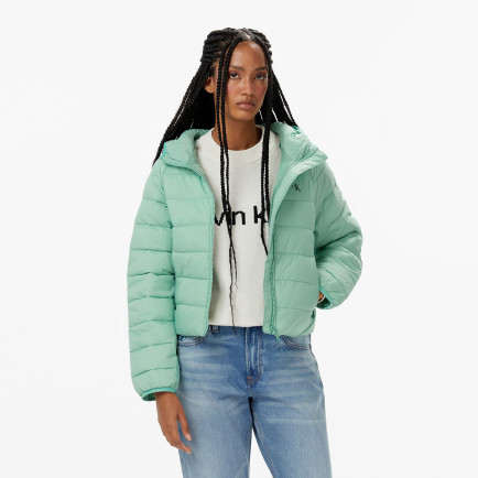 Calvin Klein Lightweight Quilted Kadın Yeşil Mont Calvin Klein Lightweight Quilted Kadın Yeşil Mont