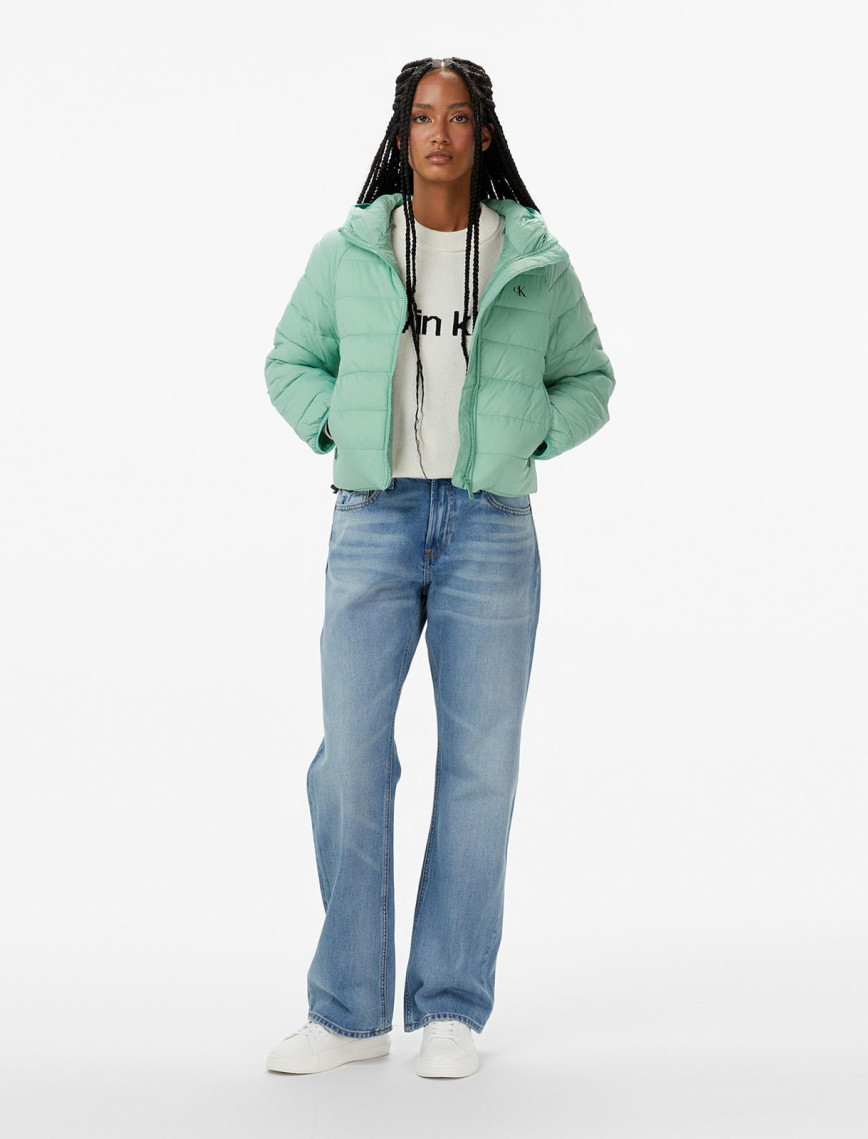 Calvin Klein Lightweight Quilted Kadın Yeşil Mont Calvin Klein Lightweight Quilted Kadın Yeşil Mont