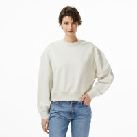 Calvin Klein Logo Emb French Terry Kadın Gri Sweatshirt Calvin Klein Logo Emb French Terry Kadın Gri Sweatshirt