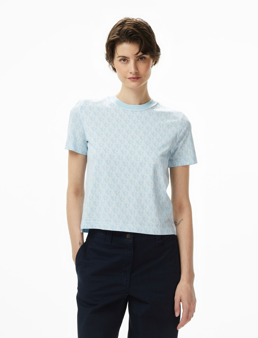 Calvin Klein Classic Kadın Beyaz T-Shirt Calvin Klein Classic Kadın Beyaz T-Shirt