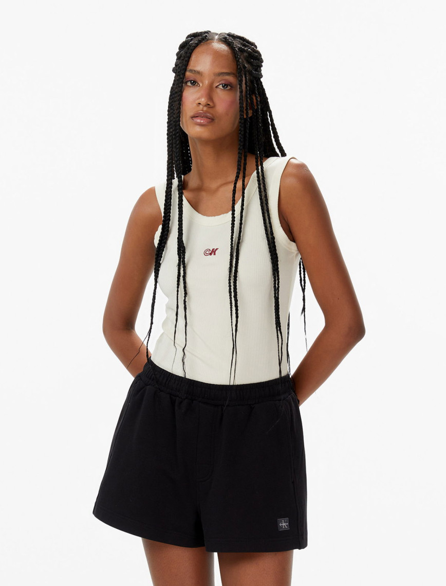 Calvin Klein Modal Tank Essential Kadın Mavi T-Shirt Calvin Klein Modal Tank Essential Kadın Mavi T-Shirt