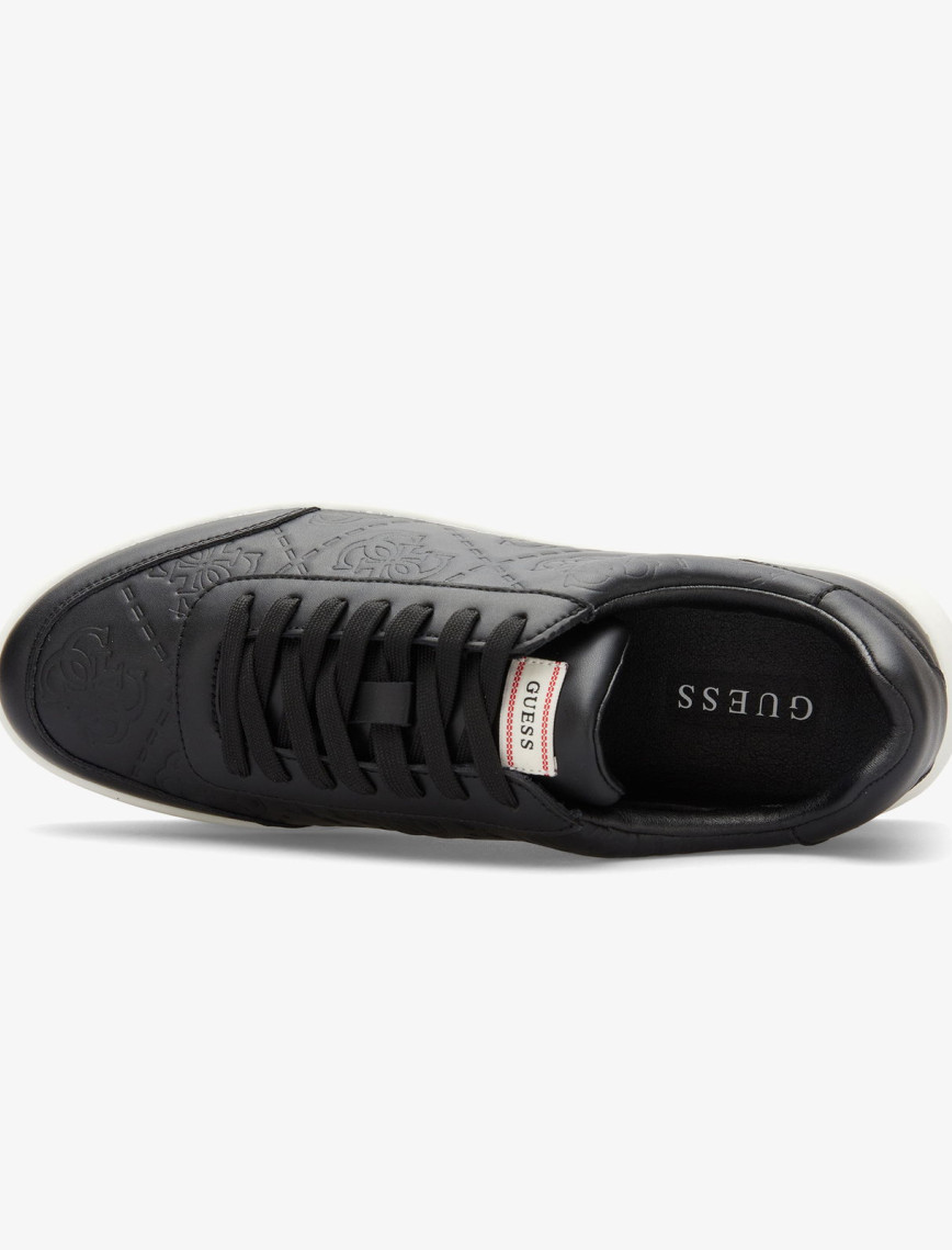 Guess Winno Deri Erkek Siyah Sneaker Guess Winno Deri Erkek Siyah Sneaker