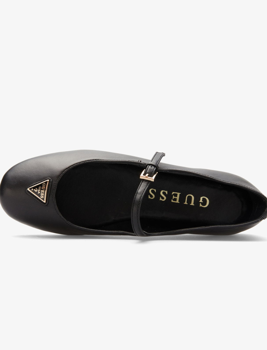 Guess Kalida Deri Kadın Siyah Babet Guess Kalida Deri Kadın Siyah Babet