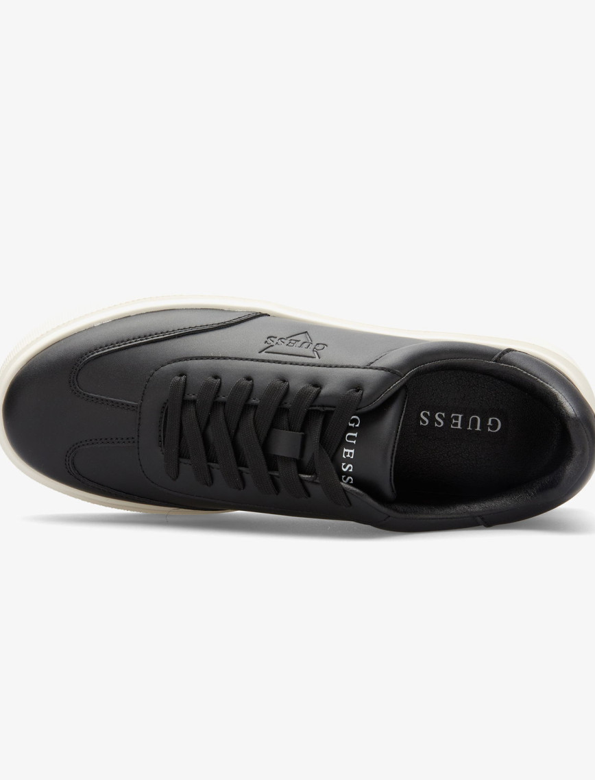 Guess Plaza Deri Erkek Siyah Sneaker Guess Plaza Deri Erkek Siyah Sneaker