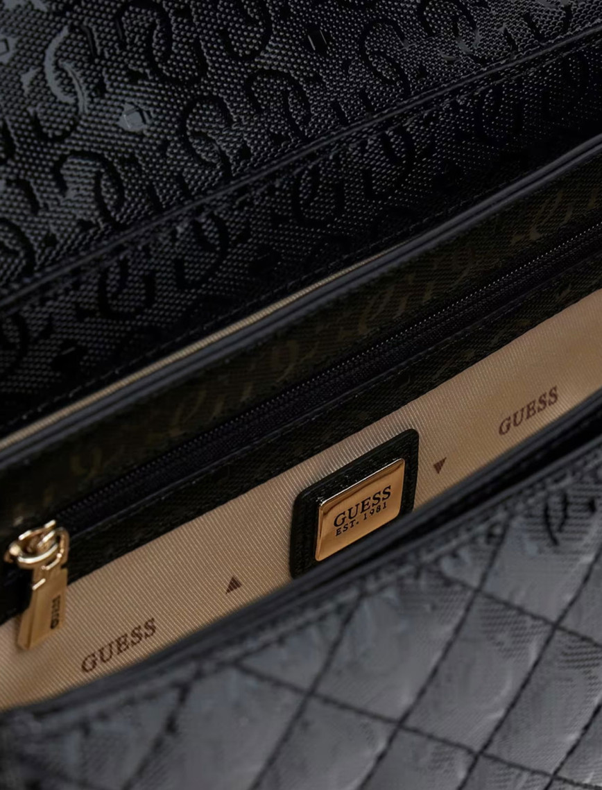 Guess Blane Kadın Siyah Omuz Çantası Guess Blane Kadın Siyah Omuz Çantası