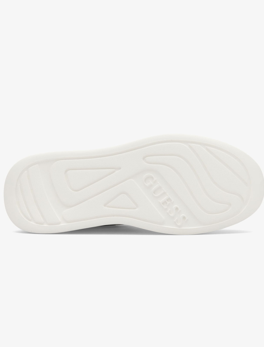 Guess Elbano Deri Erkek Beyaz Sneaker Guess Elbano Deri Erkek Beyaz Sneaker