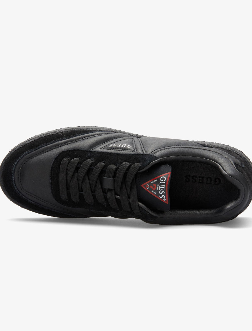Guess Wimoh Deri Erkek Siyah Sneaker Guess Wimoh Deri Erkek Siyah Sneaker
