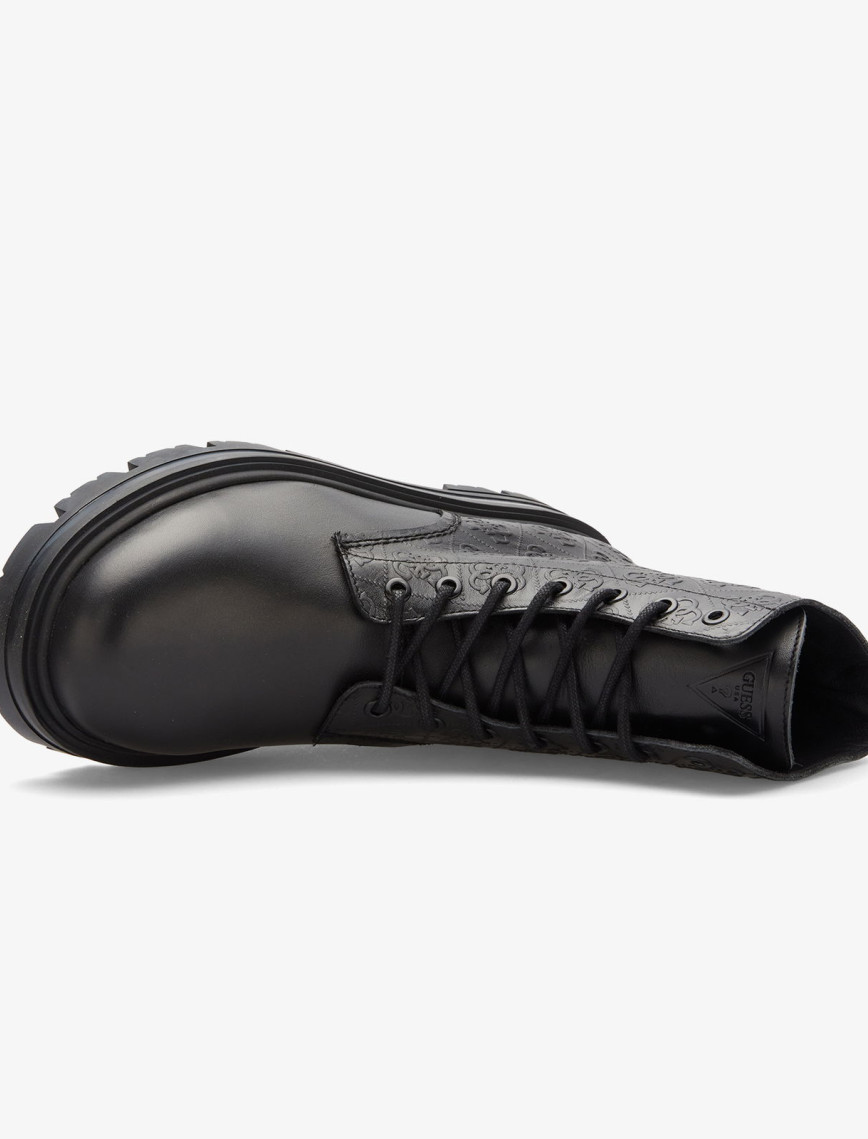 Guess Garda Deri Erkek Siyah Bot Guess Garda Deri Erkek Siyah Bot