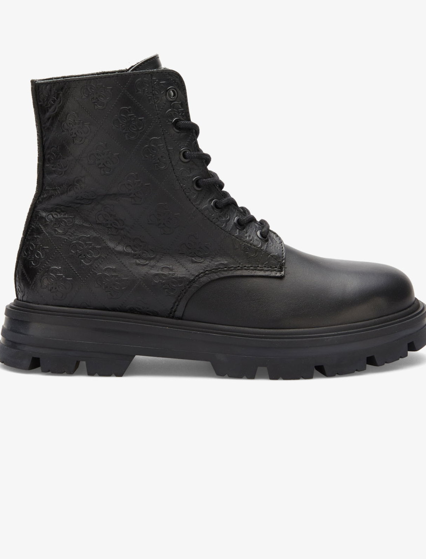 Guess Garda Deri Erkek Siyah Bot Guess Garda Deri Erkek Siyah Bot