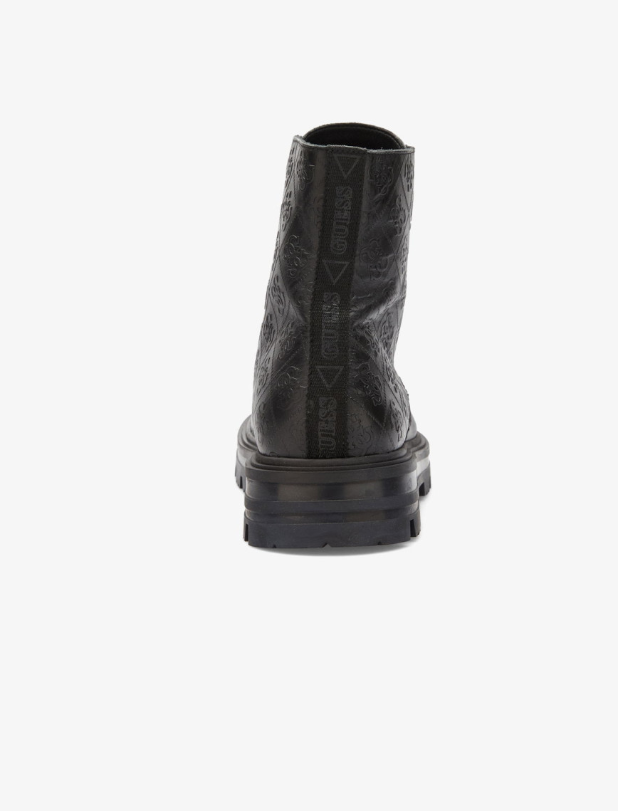 Guess Garda Deri Erkek Siyah Bot Guess Garda Deri Erkek Siyah Bot