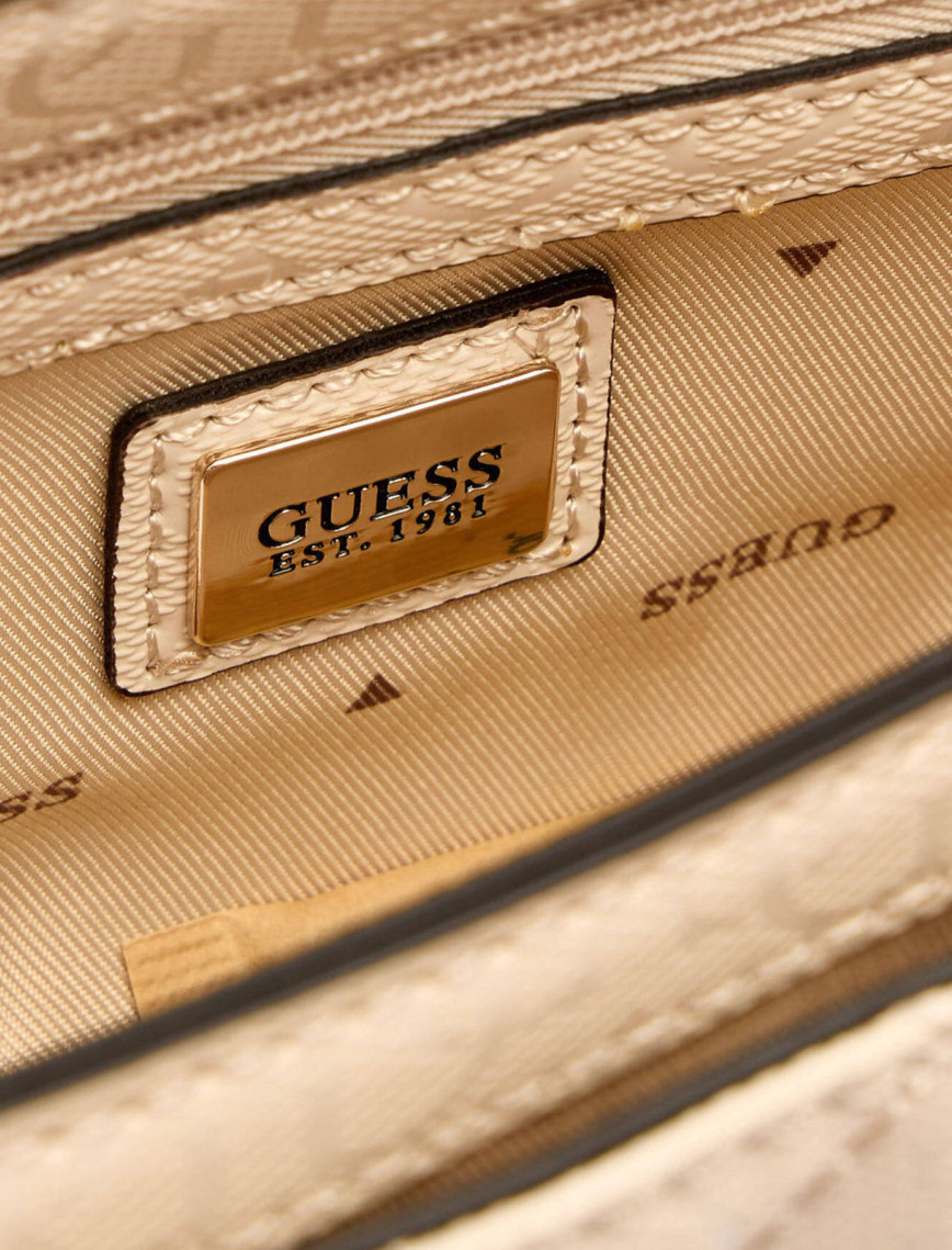Guess Blane Kadın Krem Omuz Çantası Guess Blane Kadın Krem Omuz Çantası