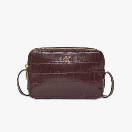 Calvin Klein Croc Camera Kadın Kırmızı El Çantası