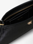 Calvin Klein Croc Small Shoulder Kadın Siyah El Çantası Calvin Klein Croc Small Shoulder Kadın Siyah El Çantası