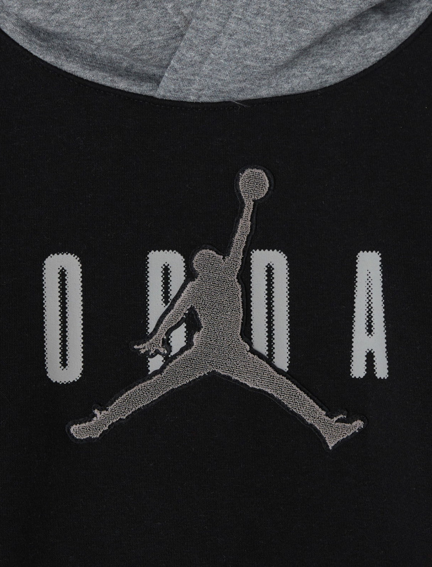 Jordan Future Flight Çocuk Siyah Kapüşonlu Sweatshirt Jordan Future Flight Çocuk Siyah Kapüşonlu Sweatshirt