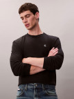 Calvin Klein Easy Monogram Erkek Siyah T-Shirt