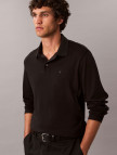 Calvin Klein Supima Cotton Solid Erkek Siyah Polo Calvin Klein Supima Cotton Solid Erkek Siyah Polo