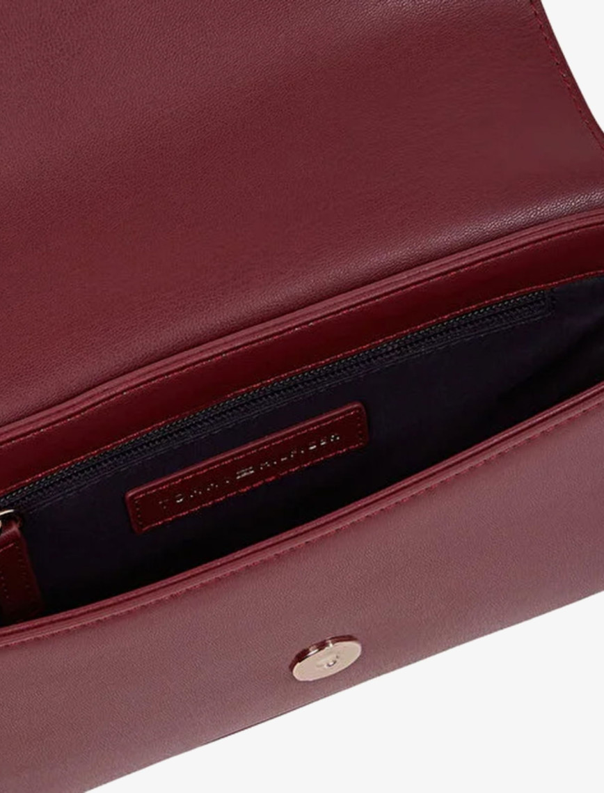 Tommy Hilfiger İcon Kadın Mor El Çantası Tommy Hilfiger İcon Kadın Mor El Çantası