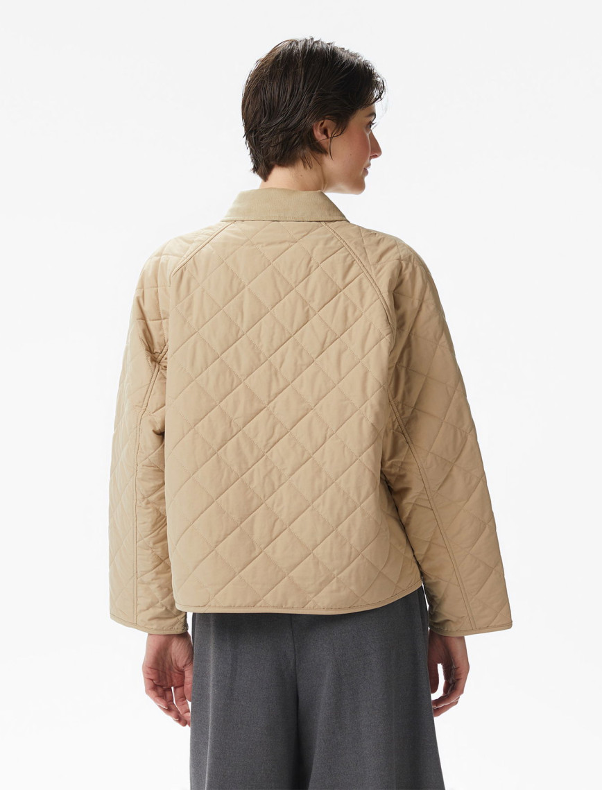 Tommy Hilfiger Padded Modern Quilted Kadın Haki Ceket Tommy Hilfiger Padded Modern Quilted Kadın Haki Ceket