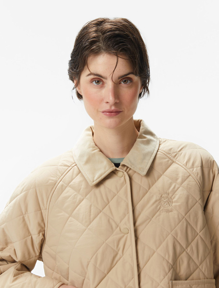 Tommy Hilfiger Padded Modern Quilted Kadın Haki Ceket Tommy Hilfiger Padded Modern Quilted Kadın Haki Ceket