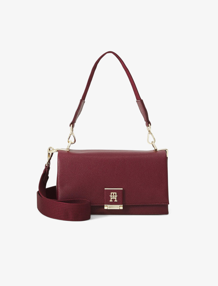 Tommy Hilfiger Her Mini Kadın Mor El Çantası Tommy Hilfiger Her Mini Kadın Mor El Çantası