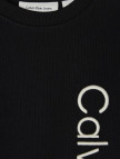 Calvin Klein Terry Side Graphic Çocuk Siyah Sweatshirt Calvin Klein Terry Side Graphic Çocuk Siyah Sweatshirt