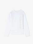 Calvin Klein Terry Side Graphic Çocuk Beyaz Sweatshirt Calvin Klein Terry Side Graphic Çocuk Beyaz Sweatshirt