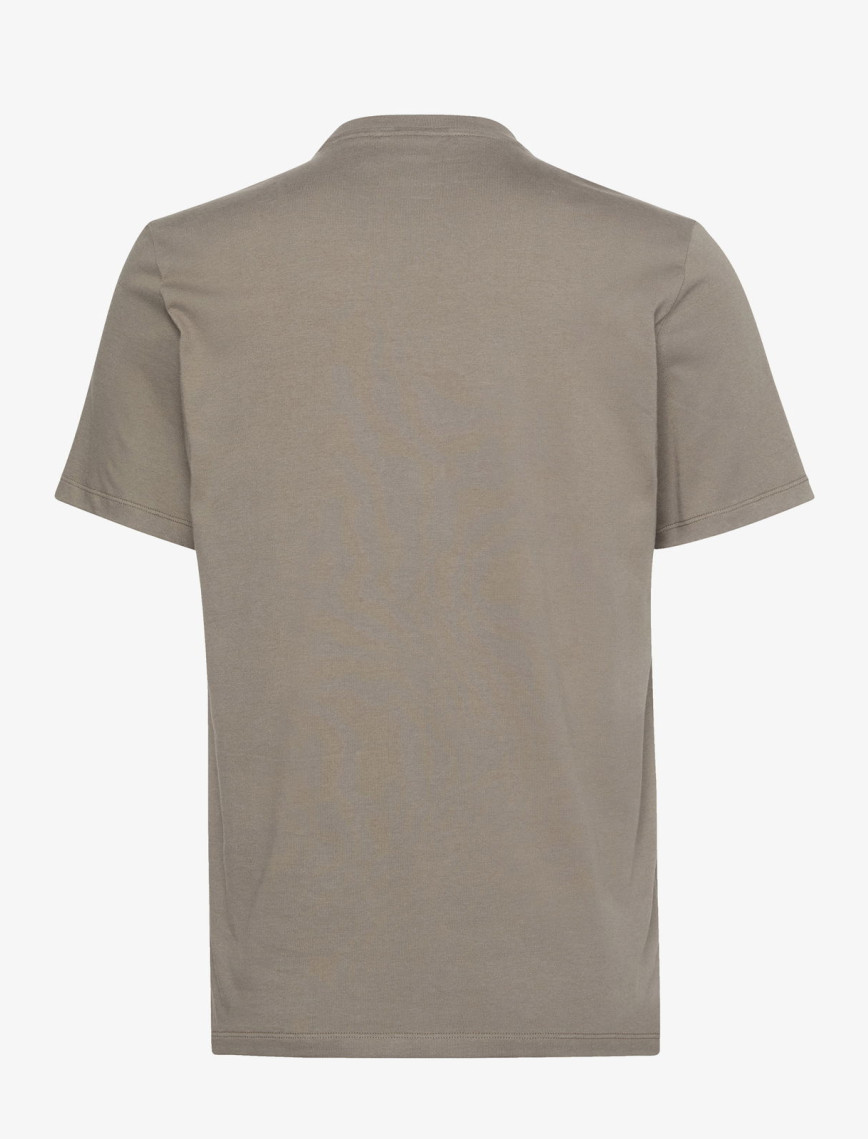 Calvin Klein Smooth Cotton Solid Erkek Gri T-Shirt Calvin Klein Smooth Cotton Solid Erkek Gri T-Shirt