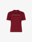Calvin Klein Logo Classic Kadın Kırmızı T-Shirt Calvin Klein Logo Classic Kadın Kırmızı T-Shirt