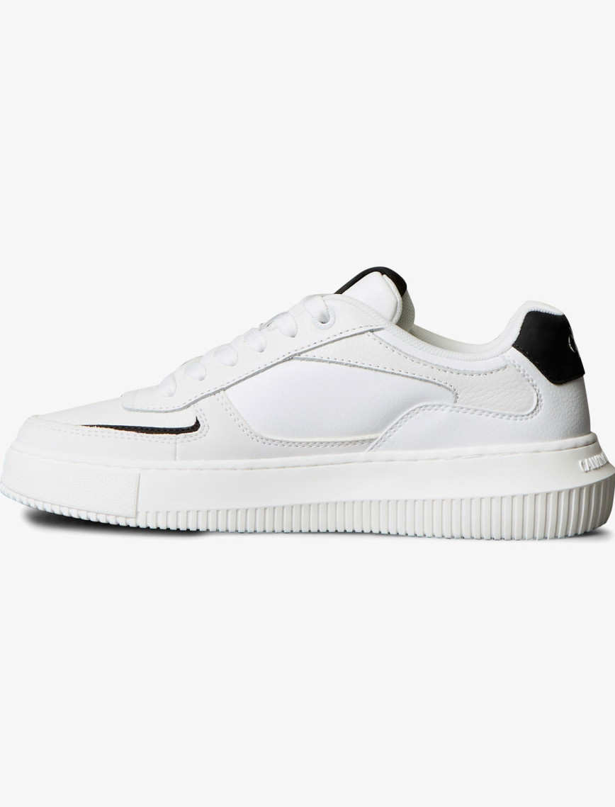 Calvin Klein Chunky Cupsole Low Kadın Beyaz Sneaker Calvin Klein Chunky Cupsole Low Kadın Beyaz Sneaker