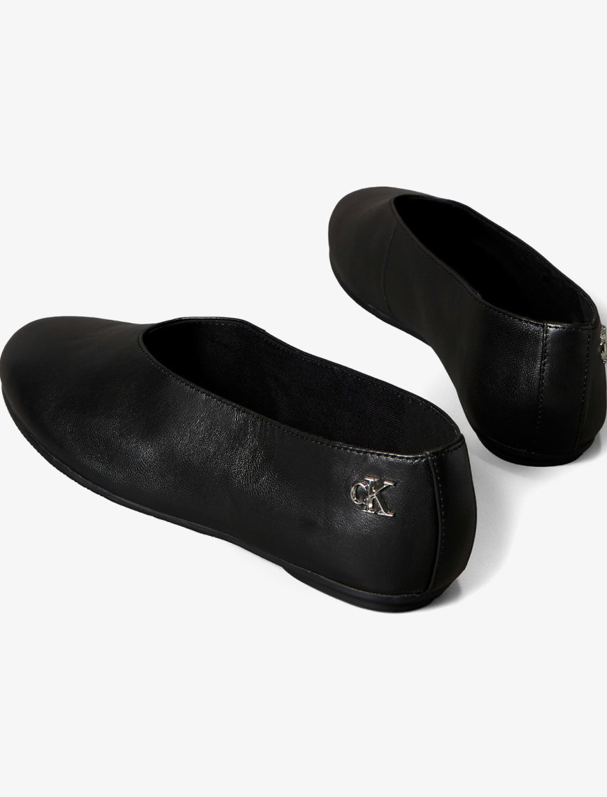 Calvin Klein Round Ballerina Kadın Siyah Günlük Ayakkabı