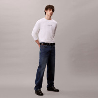 Calvin Klein Standard Logo Crew Erkek Beyaz T-Shirt Calvin Klein Standard Logo Crew Erkek Beyaz T-Shirt