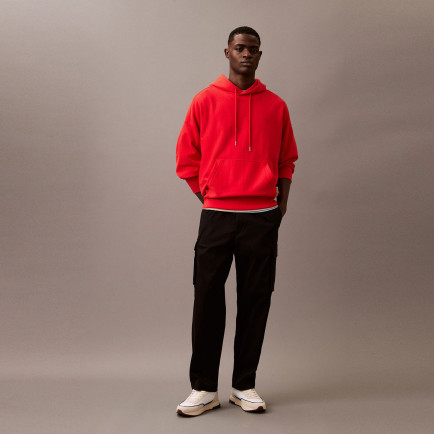 Calvin Klein Cotton Pull On Straight Cargo Erkek Siyah Pantolon Calvin Klein Cotton Pull On Straight Cargo Erkek Siyah Pantolon