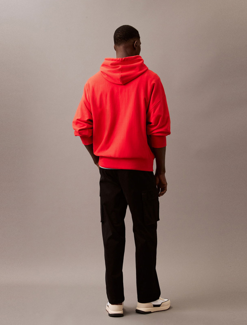 Calvin Klein Cotton Pull On Straight Cargo Erkek Siyah Pantolon Calvin Klein Cotton Pull On Straight Cargo Erkek Siyah Pantolon