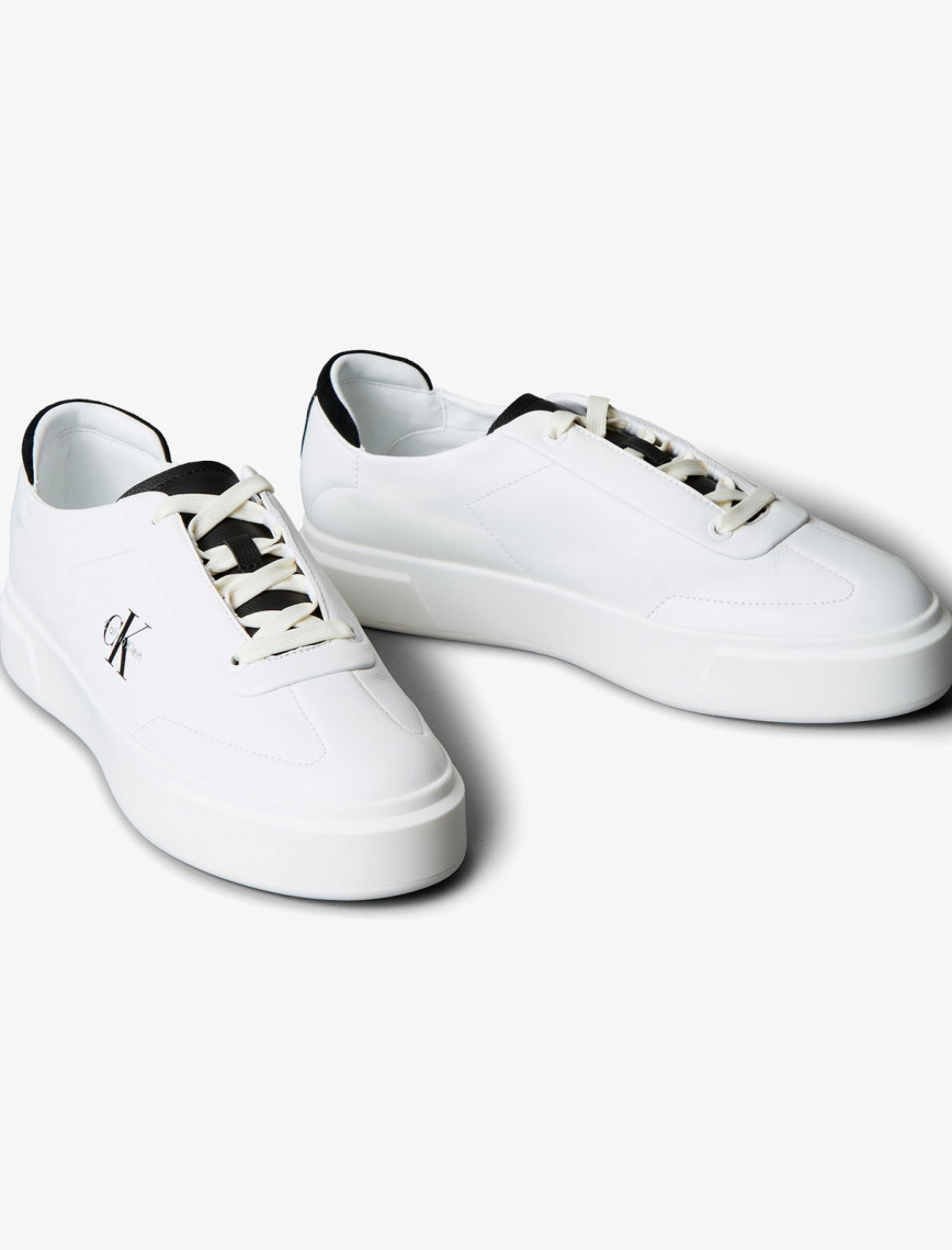 Calvin Klein Basket Cupsole Lace Up Erkek Siyah Sneaker Calvin Klein Basket Cupsole Lace Up Erkek Siyah Sneaker