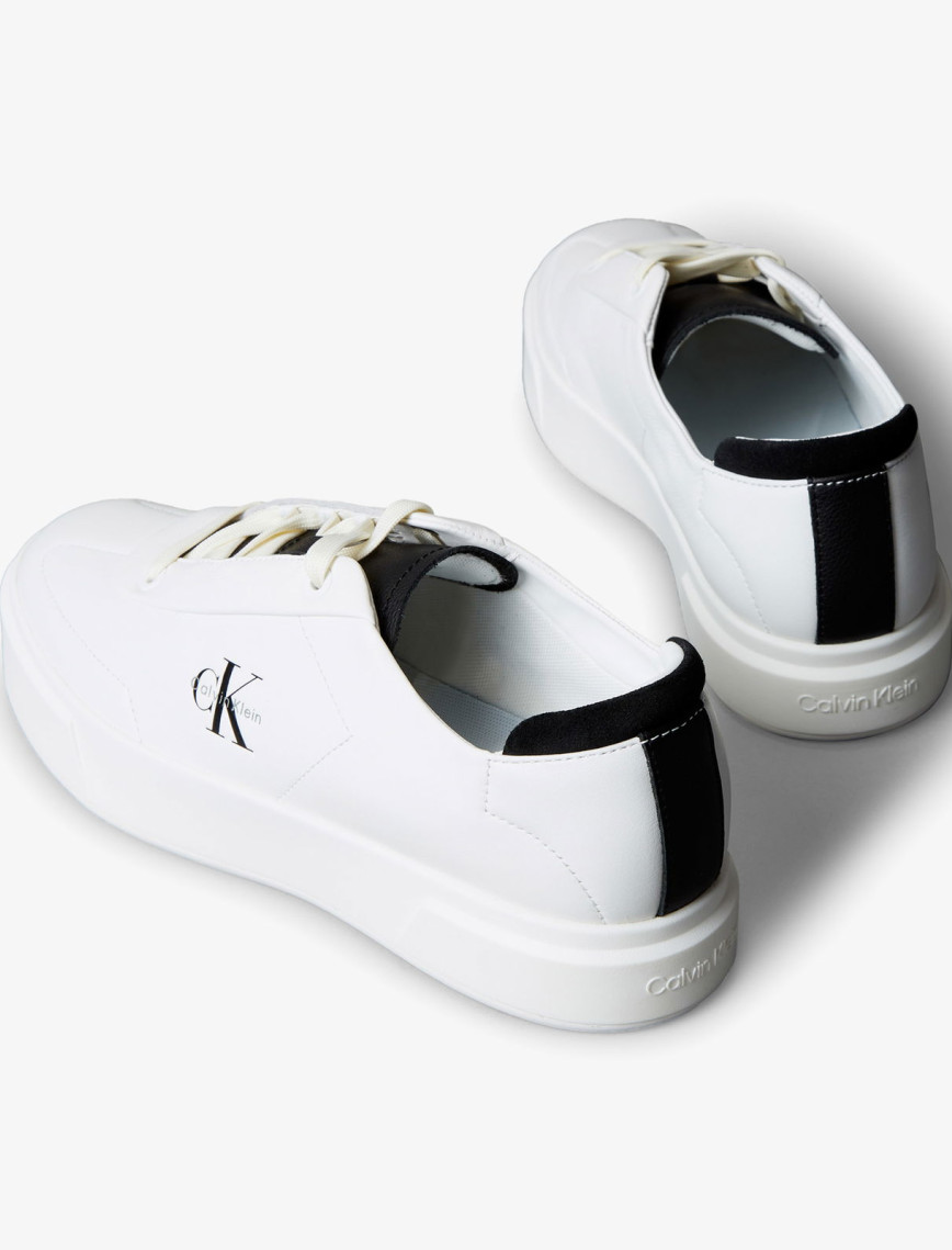 Calvin Klein Basket Cupsole Lace Up Erkek Siyah Sneaker Calvin Klein Basket Cupsole Lace Up Erkek Siyah Sneaker