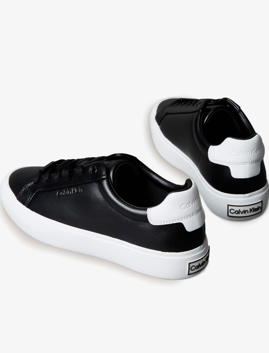 Calvin Klein Lace-Up Kadın Siyah Sneaker Calvin Klein Lace-Up Kadın Siyah Sneaker