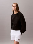 Calvin Klein Logo Emb French Terry Kadın Siyah Sweatshirt Calvin Klein Logo Emb French Terry Kadın Siyah Sweatshirt