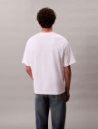 Calvin Klein Cursive Graphic Erkek Beyaz T-Shirt Calvin Klein Cursive Graphic Erkek Beyaz T-Shirt