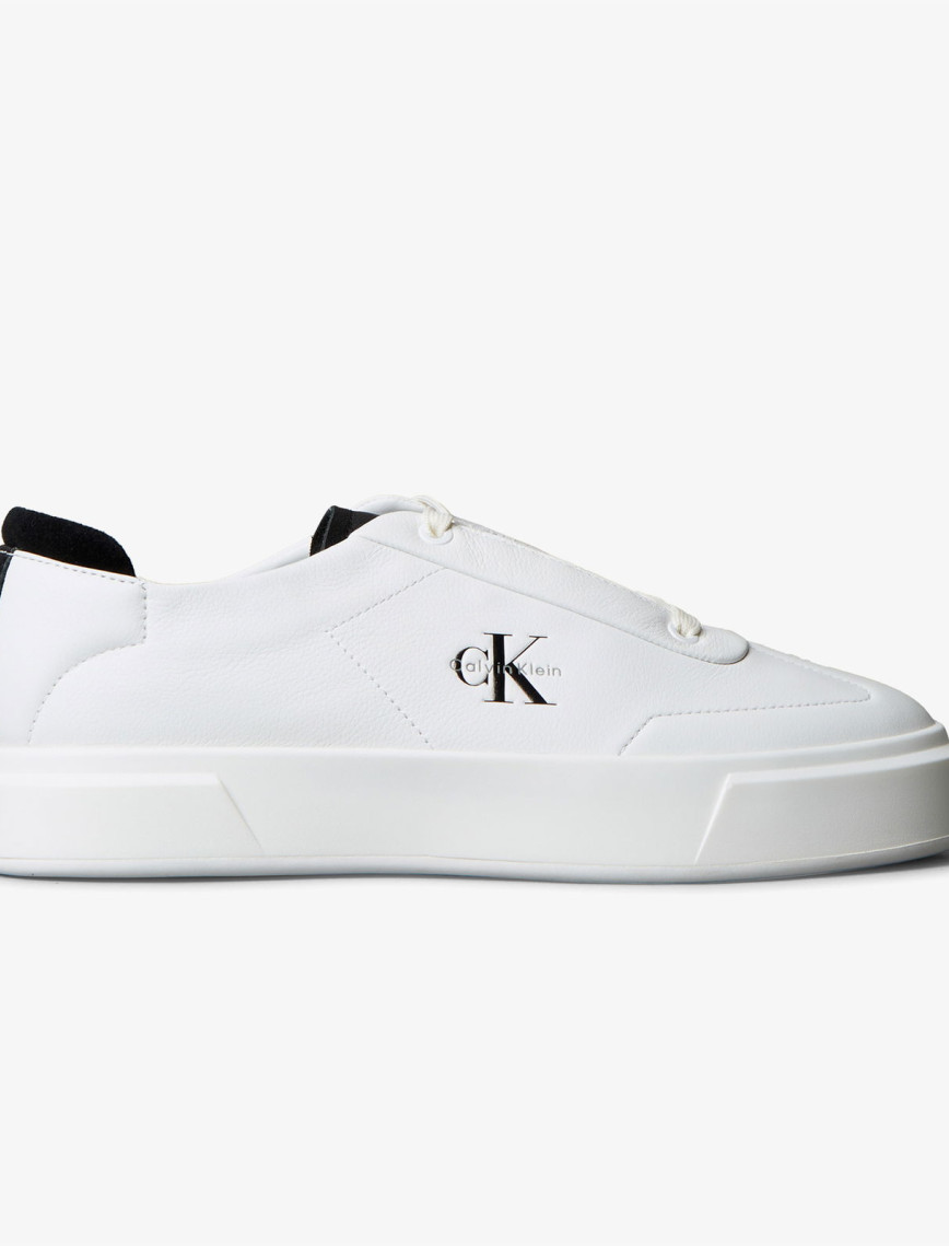 Calvin Klein Basket Cupsole Lace Up Erkek Siyah Sneaker Calvin Klein Basket Cupsole Lace Up Erkek Siyah Sneaker