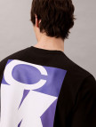 Calvin Klein Stack Graphic Erkek Siyah T-Shirt Calvin Klein Stack Graphic Erkek Siyah T-Shirt