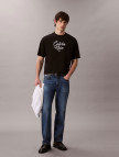 Calvin Klein Cursive Graphic Erkek Siyah T-Shirt Calvin Klein Cursive Graphic Erkek Siyah T-Shirt