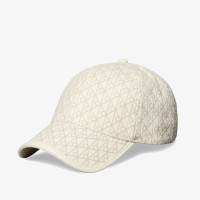 Calvin Klein Emblem Print Leather Patch  Kadın Haki Şapka