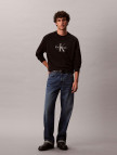 Calvin Klein Terry Monologo Erkek Siyah Sweatshirt Calvin Klein Terry Monologo Erkek Siyah Sweatshirt